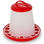 Distributeur automatique de nourriture pour volailles avec capacit de 1, 5 kg, mangeoire pour poules, ...