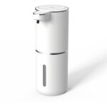 Distributeur automatique de savon  capteur, capteur infrarouge 380 ml, mural, rechargeable par usb, ...