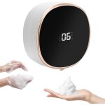 Distributeur automatique de savon moussant, sans contact, mural,  induction infrarouge, capacit de ...