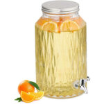 Distributeur de boissons 5 litres a motif carre