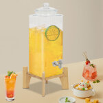 Distributeur de boissons, distributeur de boissons pour f�tes de 10 kg, distributeur de jus en verre ...