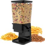 Distributeur c�r�ales / croquettes 5 l, cuisine / petit - d�jeuner, noir, pour aliments secs