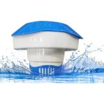Distributeur de chlore pour piscine, kit de produits chimiques pour piscine � eau claire, flotteur de ...