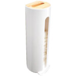 Distributeur de coton d�maquillant ? support mural pratique pour rangement de coton, bo�te coulissante ...