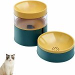 Distributeur croquettes chat automatique et distributeur eau chat automatique ensemble 2 en 1 mangeoirs ... Distributeur croquettes chat automatique et distributeur eau chat automatique ensemble 2 en 1 mangeoirs ...