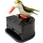 Distributeur de cure - dents en forme de petit oiseau, distributeur de cure - dents original � poussoir, ...