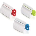 Distributeur de dentifrice 3 pices presse - tube universel pour cosmtiques, peinture ou dentifrice, ...