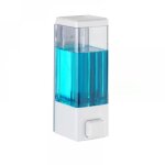 Distributeur de d�sinfectant et de savon blanc, distributeur mural hygi�nique pour d�sinfectant, savon ...