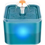 Distributeur d'eau pour chat 2l , abreuvoir pour chat avec filtre � charbon actif , fontaine pour animaux ...