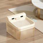 Sjlerst - distributeur d'eau pour chat, infrarouge � induction pour plusieurs animaux de compagnie'