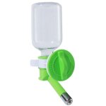 Distributeur d'eau pour chien vert anti - d�versement - distributeur d'eau pour animaux de compagnie ...