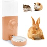 Distributeur eau lapin, 600ml suspendue abreuvoir automatique biberon cochon d'inde anti - goutte hamster ...