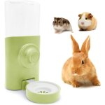 Longziming - distributeur eau lapin, distributeur eau petits animaux, 600ml suspendue abreuvoir automatique ...