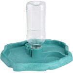 Distributeur d'eau pour reptiles, distributeur d'eau pour tortues, mangeoire pour bol de tortue 2 en ...