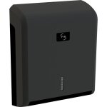 Jvd - distributeur essuie - mains cleanline noir mat - matériel professionnel Jvd - distributeur essuie - mains cleanline noir mat - matériel professionnel