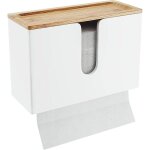 Distributeur essuie main mural distributeur papier cuisine et salle de bain devidoir essuie tout mural ...