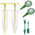 Distributeur de graines, 6 pcs mini semoir semences, semoir  graines, semoir  graines de jardin manuel, ...