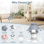 Distributeur de lait pour chiots allaitants, robinet � lait sur�lev� pour plusieurs chiots, station d'alimenta ...
