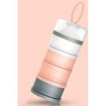 Distributeur de lait en poudre portable pour nourrissons pour b�b�, bo�tes empilables, 4 couches de contenant ...