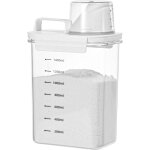 Distributeur de lessive liquide de 1800 ml, distributeur gradu et tanche, bote de rangement pour lessive ...