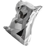 Distributeur mouchoirs chien argent� ? bo�te m�tal �lectroplac� d�coratif salon bureau chambre