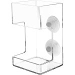 Distributeur de nourriture pour poissons d'aquarium en plastique avec ventouse, support pour tortues, ...