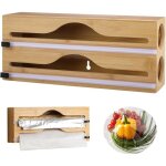 Distributeur papier aluminium et film distributeur film alimentaire 33x14x7cm distributeur de film plastique ...