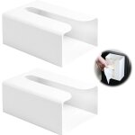 Distributeur de papier essuie - tout sans trou, bote  mouchoirs murale, sche - mains, distributeur ...