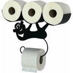Distributeur de papier toilette noir mat mur mtal singe distributeur de papier toilette distributeur ...