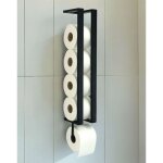 Distributeur de papier toilette noir mur mtal 96610 rangement du papier toilette distributeur de papier ...