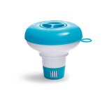 Distributeur de piscine désinfectant distributeur automatique boîte à médicaments flottante Distributeur de piscine désinfectant distributeur automatique boîte à médicaments flottante