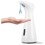 Distributeur de savon automatique, 200ml distributeur de savon liquide avec capteur infrarouge, ipx6 ... Distributeur de savon automatique, 200ml distributeur de savon liquide avec capteur infrarouge, ipx6 ...