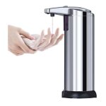 Distributeur savon automatique en acier inoxydable avec base, distributeur savon liquide vaisselle automatique ... Distributeur savon automatique en acier inoxydable avec base, distributeur savon liquide vaisselle automatique ...