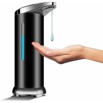 Distributeur de savon automatique en acier inoxydable distributeur de dsinfectant sans contact avec ...