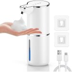 Distributeur savon automatique mousse, distributeur savon mural automatique avec capteur de mouvement ...