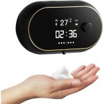 Distributeur de savon automatique mural rechargeable par usb avec d�tecteur de mouvement int�gr�, distributeur ...