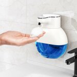 Serbia - distributeur de savon (blanc) sans contact, distributeur de lavage des mains en mousse de 400 ...