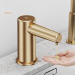 Distributeur de savon pour de lavabo � poser distributeur de savon automatique � induction infrarouge ...