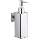 Distributeur de savon  main en acier inoxydable 304 pour montage mural support de distributeur de savon ...