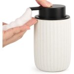 Distributeur savon mousse, 320ml flacon mousseur vide, distributeur gel douche en c�ramique, distributeur ...