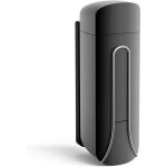 Distributeur de savon mural - 400 ml - pour salle de bain - gel douche et lessive - bouteille en plastique ...