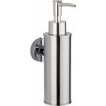 Beijiyi - distributeur de savon mural en acier inoxydable 304 pour dcoration (rond, chrom)