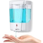 Jamais utilis]distributeur de savon mural automatique, distributeur de gel liquide sans contact de 700 ...