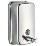 Distributeur de savon mural pour cuisine et salle de bain, distributeur de savon liquide 500 ml, distributeur ...