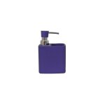 Distributeur de savon & porte éponge céramique malaga violet msv Distributeur de savon & porte éponge céramique malaga violet msv
