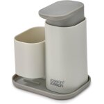 Distributeur de savon de avec porte - �ponge joseph joseph duo, organiseur d'�vier, plastique durable, ...