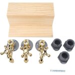 Distributeur de spiritueux en bois, distributeur de whisky 3 bouteilles, robinet en alliage, accessoire ...