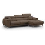 Divani. store - fusion canapé d'angle avec assises amovibles en tissu doux antitache t05 260 cm droit ... Divani. store - fusion canapé d'angle avec assises amovibles en tissu doux antitache t05 260 cm droit ...