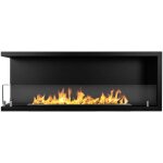 Divina fire - chemin�e bio�thanol encastrable d'angle biochemin�e 120x45 sutri 120 sx