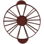 Diviseur � g�teau 10 ou 12 parts �gales marqueur de tranches rouge fonc�